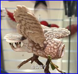 Rare Border Fine Arts Tawny Owl Birds by Russell Willis A4054 Unboxed SU74