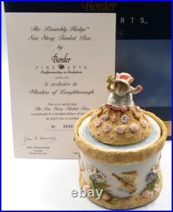 Rare Brambly Hedge Border Fine Arts Bfa Sea Story Trinket Box Ltd Edtn Bo756 Bxd