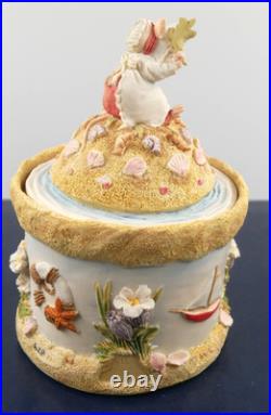 Rare Brambly Hedge Border Fine Arts Bfa Sea Story Trinket Box Ltd Edtn Bo756 Bxd