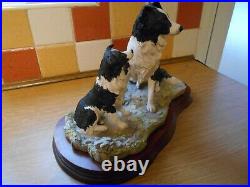 Rare Large Border Fine Arts The Understudy L150 Ltd Ed #1028 of 1500