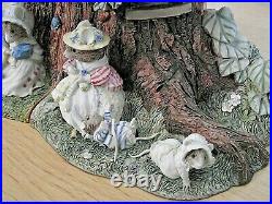 Rare Pair Of Border Fine Arts Brambly Hedge Bookends Poppy & Babies Bhb01