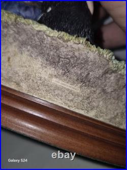 Rare, Vintage Border Fine Arts B0520 Gone Fishing 1999 By Anne Or Annie Wall