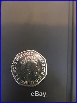 Rare mr jeremy fisher 50p coin 2017