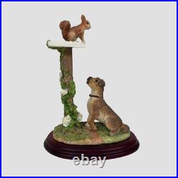 Red Alert Border Terrier Border Fine Arts Model
