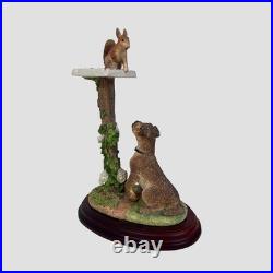 Red Alert Border Terrier Border Fine Arts Model