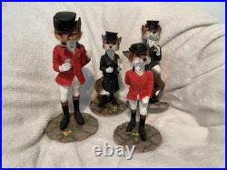 Reynard Fox Family (Figurines X 4) by Border Fine Arts