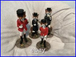 Reynard Fox Family (Figurines X 4) by Border Fine Arts