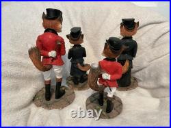 Reynard Fox Family (Figurines X 4) by Border Fine Arts