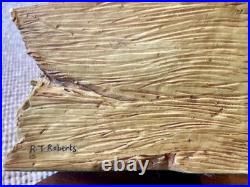 Robins Nesting Border Fine Arts Birds. 1988 No149/950. By R. T. Roberts. Rare