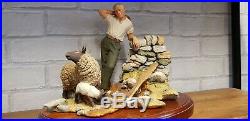 SHERRATT AND SIMPSON, A THOUGHTFUL MOMENT, SHEEP. FARMER, 1986, Extremely Rare