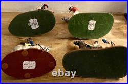 Set of 4 Border Fine Arts Pony Club'HAY DAYS' Figures