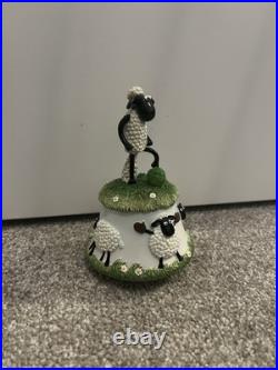 Shaun The Sheep Musical Figurine Wallace & Gromit Border Fine Arts Enesco 2008