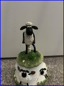 Shaun The Sheep Musical Figurine Wallace & Gromit Border Fine Arts Enesco 2008