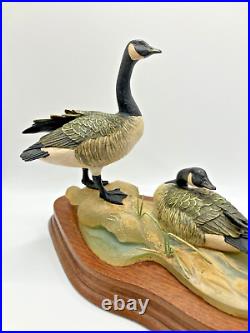 Stunning Border Fine Arts Canada Geese Ltd Edition in Excellent Condition 1991