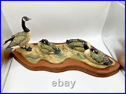 Stunning Border Fine Arts Canada Geese Ltd Edition in Excellent Condition 1991