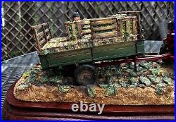 Stunning Border Fine Arts Tractor Cut & Crated No B0649 by Ray Ayres Ltd Edition