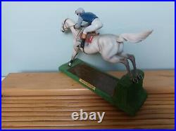 Style of Border Fine Arts. Danbury Mint.'Desert Orchid' Limited Edition No 434