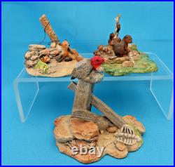 THE WIND RIVER COLLECTION Border Fine Arts 6 Figurines by Boyd Perry