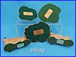 THE WIND RIVER COLLECTION Border Fine Arts 6 Figurines by Boyd Perry