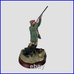 The Crosser Black Labrador Border Fine Arts Limited Edition Gundog Model