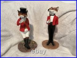 The Duke Of Reynard & Viscount Albert Foxes By Border Fine Arts