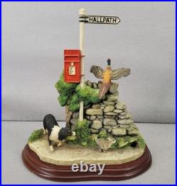 The James Herriot Collection Up & Away Border Fine Arts Figurine A21284 Rare
