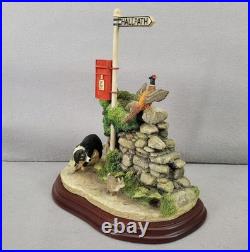 The James Herriot Collection Up & Away Border Fine Arts Figurine A21284 Rare