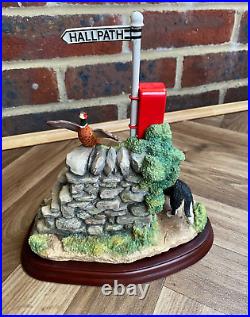 The James Herriot Collection Up & Away Border Fine Arts Figurine A21284 Rare