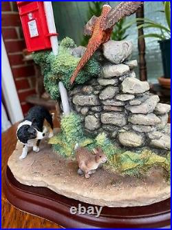 The James Herriot Collection Up & Away Border Fine Arts Figurine A21284 Rare