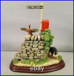The James Herriot Collection Up & Away Border Fine Arts Figurine A21284 Rare