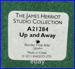 The James Herriot Collection Up & Away Border Fine Arts Figurine A21284 Rare
