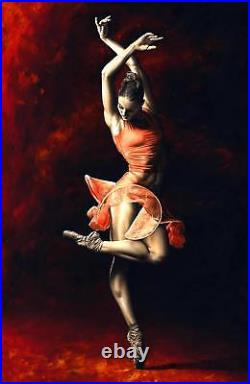 The Passion of Dance Signed Fine Art Giclée Print Contemporary ballet painting