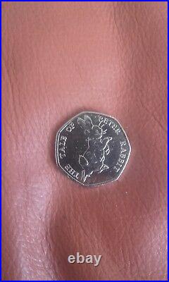 The Tale Of Peter Rabbit 2017 50p New Coin Fifty Pence