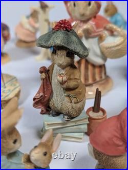 The World of Beatrix Potter Peter Rabbit Border Fine Arts 24 Bundle READ DESC