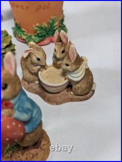 The World of Beatrix Potter Peter Rabbit Border Fine Arts 24 Bundle READ DESC