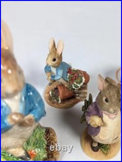 The World of Beatrix Potter Peter Rabbit Border Fine Arts 24 Bundle READ DESC