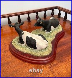 Uncommon Border Fine Arts James Herriot Figure Cow Group'chewing The Cud