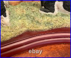 Uncommon Border Fine Arts James Herriot Figure Cow Group'chewing The Cud