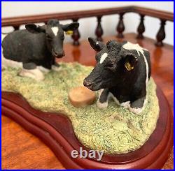 Uncommon Border Fine Arts James Herriot Figure Cow Group'chewing The Cud