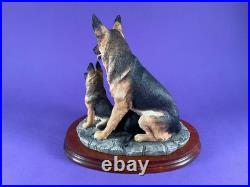 Unused Border fine arts'German Shepherd & pups