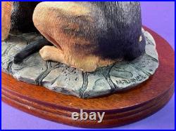 Unused Border fine arts'German Shepherd & pups