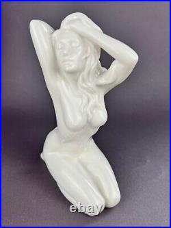 VINTAGE Naked Lady Girl Statue Figure Porcelain Home Decor Made in Italy 14 cm