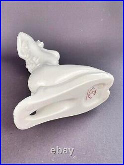 VINTAGE Naked Lady Girl Statue Figure Porcelain Home Decor Made in Italy 14 cm