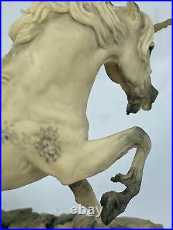 VTG 1980 Border Fine Arts David Geenty Unicorn Figurine Rare Made For Schmid