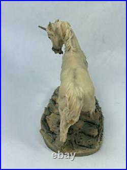 VTG 1980 Border Fine Arts David Geenty Unicorn Figurine Rare Made For Schmid