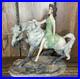 VTG-Unicorn-Maiden-Sculpture-Border-Fine-Arts-1980-Signed-David-Geenty-Rare-01-jljq