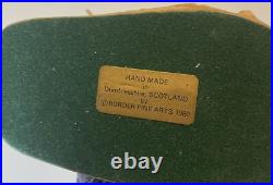 VTG Unicorn & Maiden Sculpture Border Fine Arts 1980 Signed David Geenty Rare