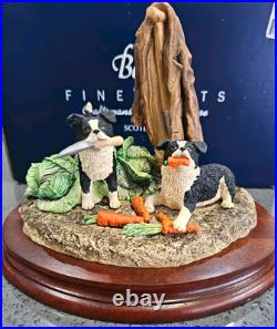 Vintage Border Fine Arts B0202 Helping Out 1997 Limited Edition Boxed Signed A1