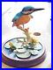 Vintage-Border-Fine-Arts-Beautiful-Kingfisher-on-Lily-pad-Design-RB41-01-pyt