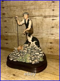 Vintage Border Fine Arts Time for Reflection Figure Model No JH19 by Ray Ayers